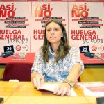 Patricia García, secretaria regional para la Igualdad de UGT