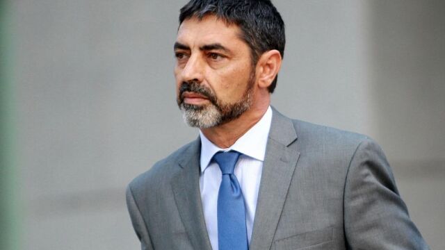 El ex Mayor de los Mossos, José Luis Trapero, cuando fue a declarar a la Audiencia/Foto: C. Pastrano