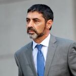 El ex Mayor de los Mossos, José Luis Trapero, cuando fue a declarar a la Audiencia/Foto: C. Pastrano