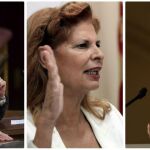 Soledad Becerril, Carmen Alborch y Ángeles González-Sinde