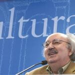 El poeta Antonio Colinas, principal impulsor de este concierto-recital