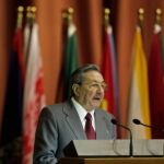 El presidente cubano Raul Castro