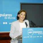 La vicesecretaria del PP en la Región de Murcia, Teresa Moreno