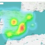 La tecnología de Indra emplea los llamados mapas de calor para diagnosticar el estado del mercado inmobiliario