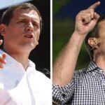 De izquierda a derecha, Mariano Rajoy, Albert Rivera, Pedro Sánchez y Pablo Iglesias.