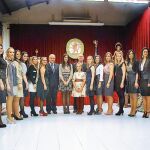 Las falleras mayores y sus nuevos trajes