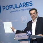 Gerardo Camps convocó una conferencia de prensa inmediatamente después de presentar la solicitud de concialición ante el juzgado