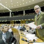 El presidente Valcárcel, durante una intervención en el Comité de las Regiones, en una imagen de archivo