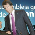 Zeinal Bava, presidente ejecutivo de Portugal, con Henrique Granadeiro, presidente del consejo
