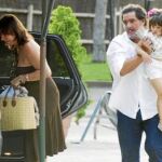 Martínez Bordiú, de paseo con su nieta y José Campos