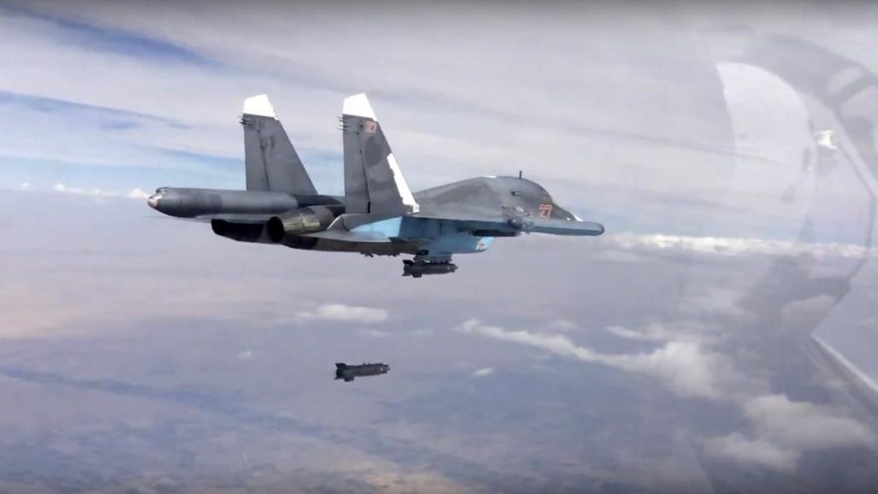 Ucrania destruye en una noche tres aviones rusos: dos Antonov y sun caza Su-34