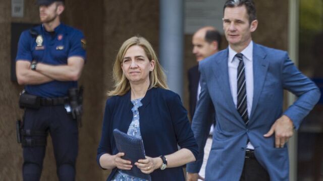 La infanta Cristina y su marido, Iñaki Urdangarin