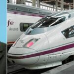 El vicesecretario del PP, Pedro Antonio Sánchez. Imagen de uno de los trenes de alta velocidad que circula por el territorio español