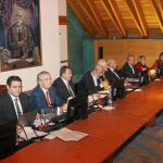 Reunión del Consejo de Administración en León para elegir a los nuevos dirigentes de la entidad