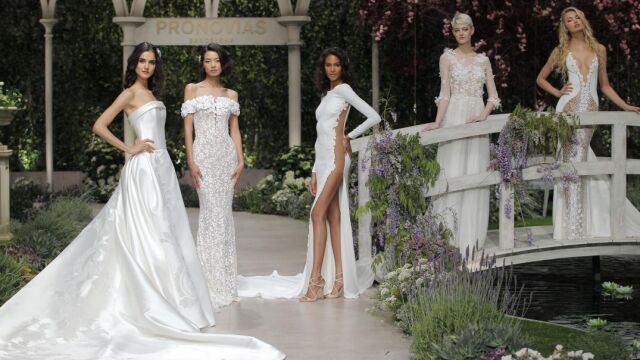 Desfile de Pronovias en la Barcelona Bridal Week 2018
