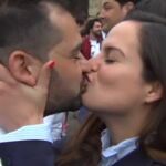 LA RAZÓN.es en la calle en el Día Internacional del Beso