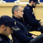 El exdirigente de ETA José Javier Arizkuren Ruiz, "Kantauri", durante el juicio por el asesinato del concejal del PP Alberto Jiménez-Becerril y su esposa