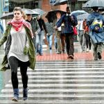 La probabilidad de lluvias fuertes durante el día de mañana es del 70 por ciento
