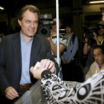 El presidente de CiU, Artur Mas, en imagen de archivo