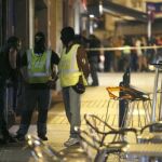 Registro de la Guardia Civil en Eibar relacionado con la operación