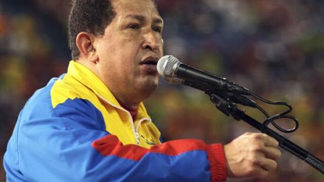 Chávez en un discurso pronunciado ayer