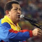 Chávez en un discurso pronunciado ayer