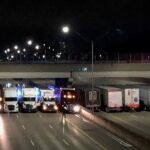 Los hechos comenzaron sobre la una de la madrugada y, tras varias horas de negociación, finalmente el hombre desistió y decidió bajar del puente.