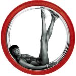 n La modelo apareció así en 2006 en una campaña publicitaria para Pirelli