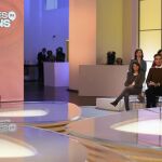 Hollande, en un momento de la entrevista