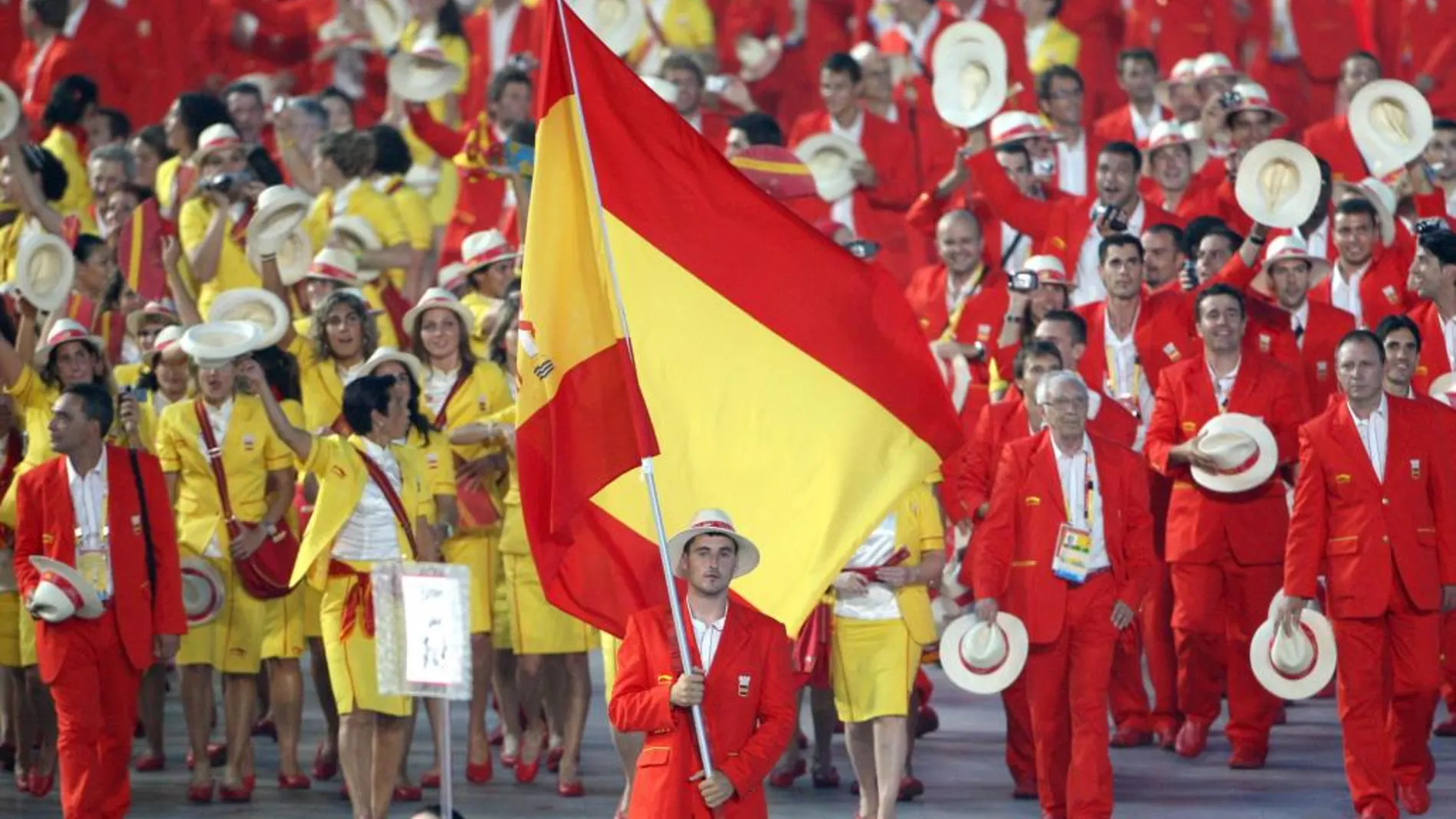 El piragüista David Cal, abanderado español en los Juegos Olímpicos de Pekín 2008
