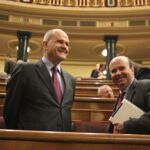El ex presidente de la Junta de Andalucía, Manuel Chaves y el ex consejero Gaspar Zarrías