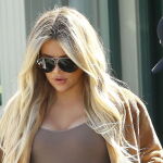 Khloe Kardashian en Los Angeles.