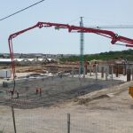 Vista de los terrenos de Motril en los que se ha empezado a construir, según Ecologistas en Acción, «sin licencia de obras» (Foto cedida por Ecologistas en Acción)