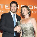 El actor Eduardo Verástegui y la doctora Gádor Joya, de Derecho a Vivir