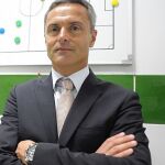 Fran Escribá durante su etapa en el Elche.