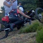 La «hand-bike» con la que Gema Hassen-Bey subió el pasado mes el Monte Abantos