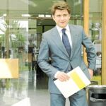 Beltrán Pérez, en las puertas de la sede de Mercasevilla