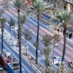 Las obras de la Gran Vía y la Diagonal provocarán el corte de varios carriles
