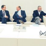 José Luis Rodríguez Zapatero, Gerardo Díaz Ferrán y Cándido Méndez
