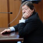 El ex director de Trabajo Javier Guerrero, en la Audiencia de Sevilla