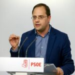 El secretario de Organización del PSOE, César Luena