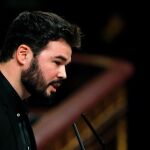El diputado de ERC Gabriel Rufián