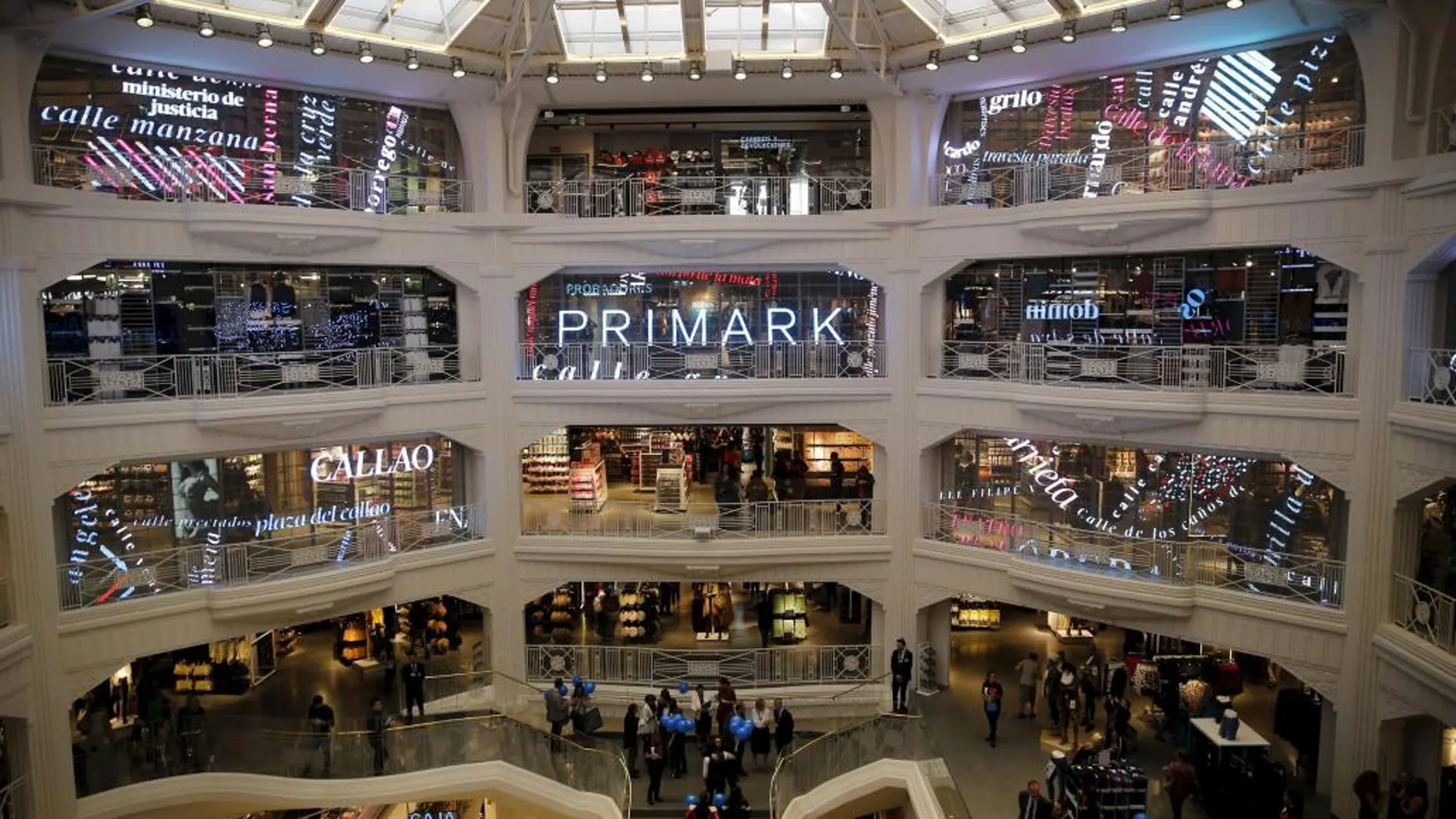 Tienda de Primark de la Gran Vía de Madrid
