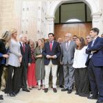 «No nos van a callar la boca». Los populares abandonaron el Pleno para reivindicar «la pluralidad democrática en el Parlamento» y como gesto en favor «del Estatuto de Autonomía, del Reglamento de la Cámara y de lo que dice la Constitución»