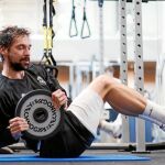 Llull, en una de las sesiones de entrenamiento de las últimas semanas en Valdebebas
