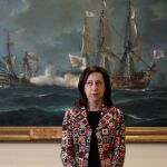 La ministra de Defensa Margarita Robles, durante el acto de toma de posesión del nuevo secretario de Estado de Defensa, Ángel Olivares Ramírez / Foto: Efe