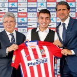 Ángel Correa, entre Cerezo y Caminero hoy en su presentación