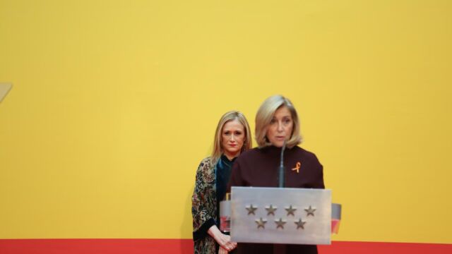 Concepción Dancausa y Cristina Cifuentes, en una imagen de archivo