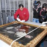 Las obras han sido sometidas a un complejo proceso de preparación para el viaje desde el depósito de la viceconsejería de Cultura hasta el Museo Nacional de Poznan.