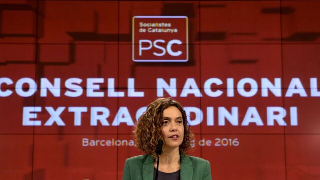 La candidata del PSC a las elecciones generales, Meritxell Batet